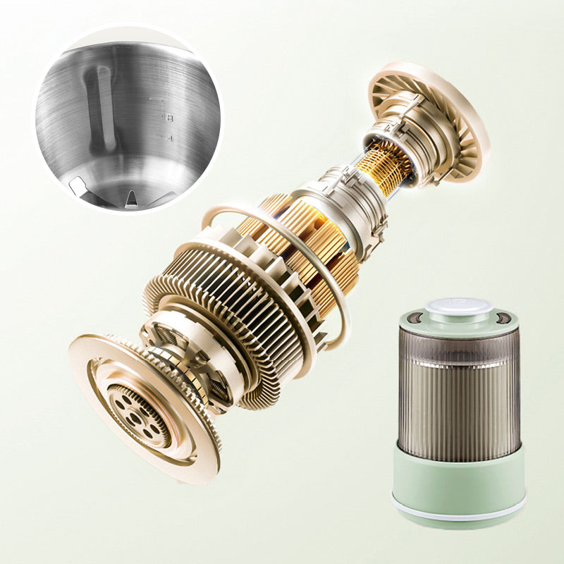 Synapik Multi-Functional Grain Grinder - Double Layer Design for Versatile Grinding