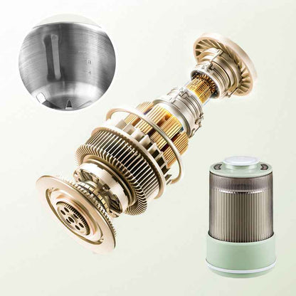 Synapik Multi-Functional Grain Grinder - Double Layer Design for Versatile Grinding