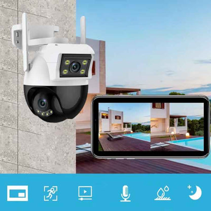 Synapik Binocular Wireless 360° Surveillance Camera