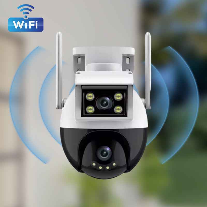 Synapik Binocular Wireless 360° Surveillance Camera