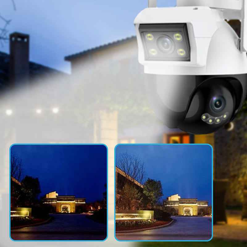 Synapik Binocular Wireless 360° Surveillance Camera