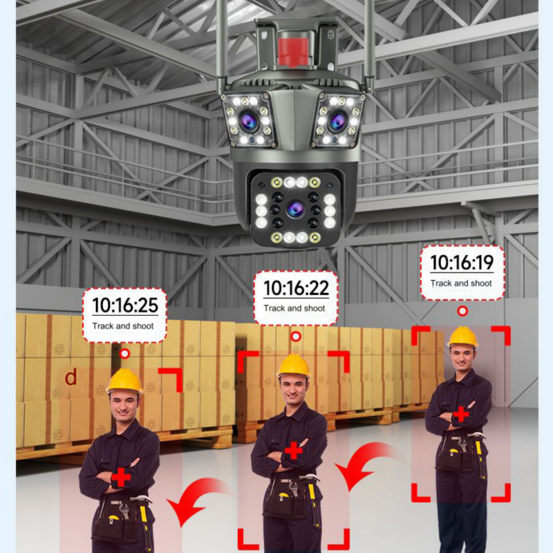 Synapik Outdoor Waterproof Wireless WiFi HD Security Camera