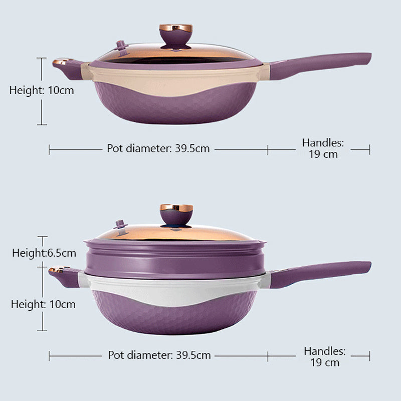 Synapik Quantum Frying Pan - Non-stick for Effortless Cooking