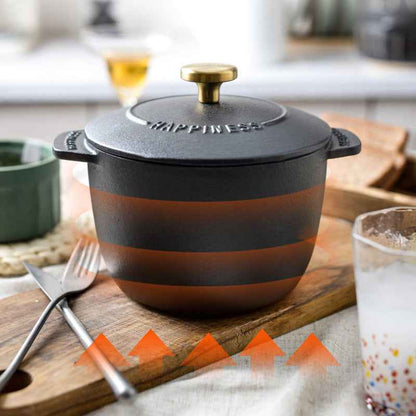 Synapik Multi-Functional Nonstick Stock Pot with Steamer for Versatile Cooking