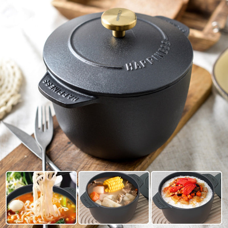 Synapik Multi-Functional Nonstick Stock Pot with Steamer for Versatile Cooking