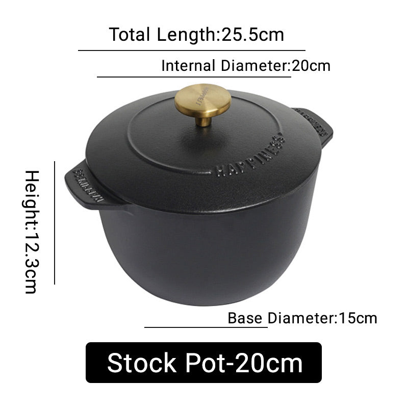 Synapik Multi-Functional Nonstick Stock Pot with Steamer for Versatile Cooking