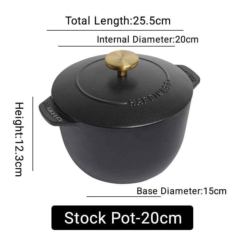 Synapik Multi-Functional Nonstick Stock Pot with Steamer for Versatile Cooking