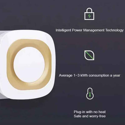 Synapik Self-Powered Wireless Doorbell for Home Use – Hassle-Free Remote Control