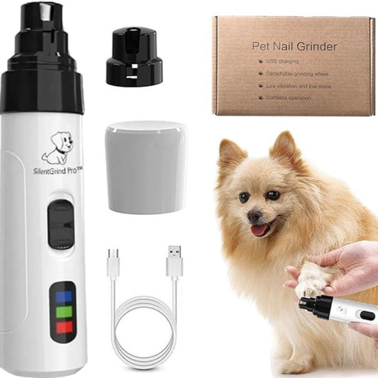 Synapik Pet Nail Grinder Set for Effortless Grooming and Safety