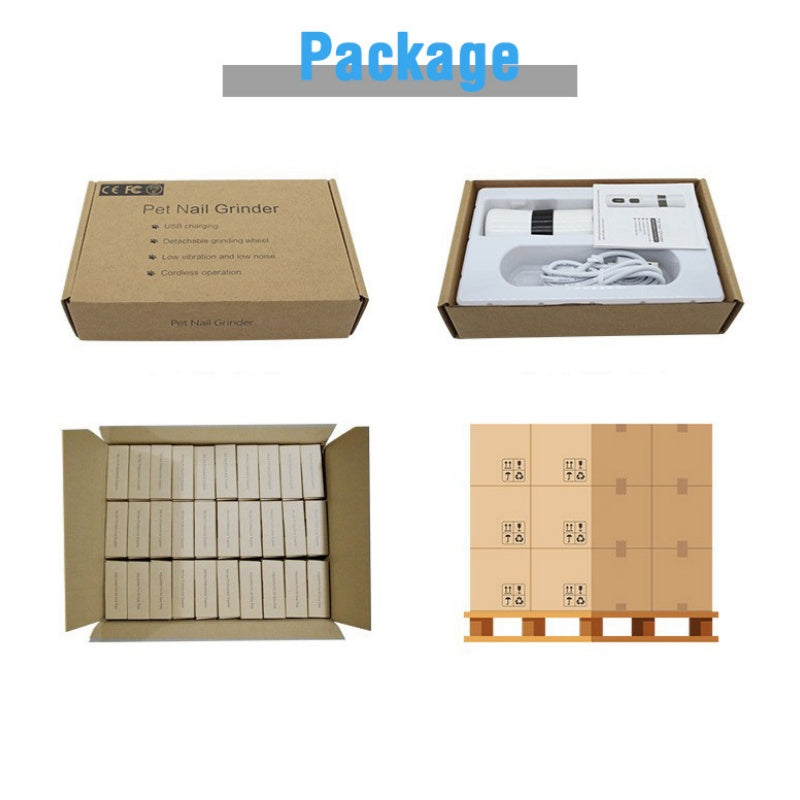 Synapik Pet Nail Grinder Set for Effortless Grooming and Safety