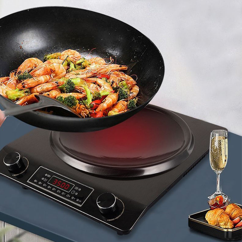Synapik 3500W Induction Cooktop with 10 Temperature Levels for Effortless Cooking