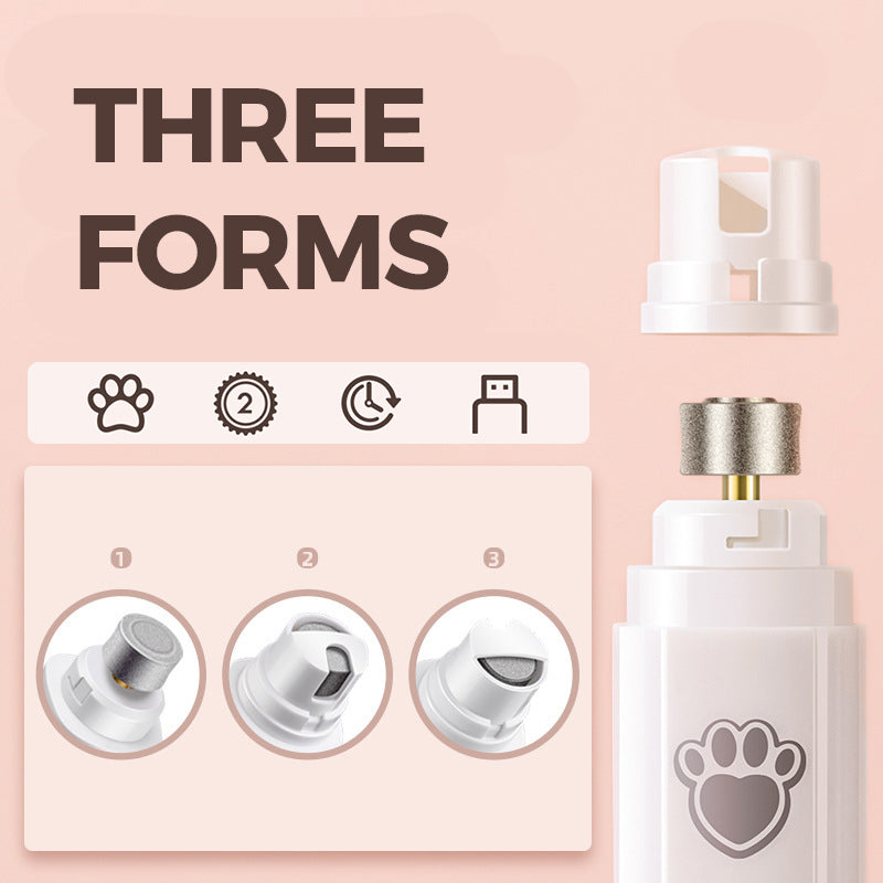 Synapik Premium Electric Pet Nail Grinder for Effortless Grooming