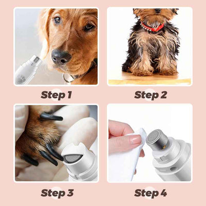 Synapik Premium Electric Pet Nail Grinder for Effortless Grooming