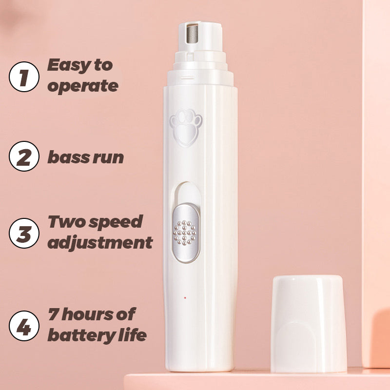 Synapik Premium Electric Pet Nail Grinder for Effortless Grooming