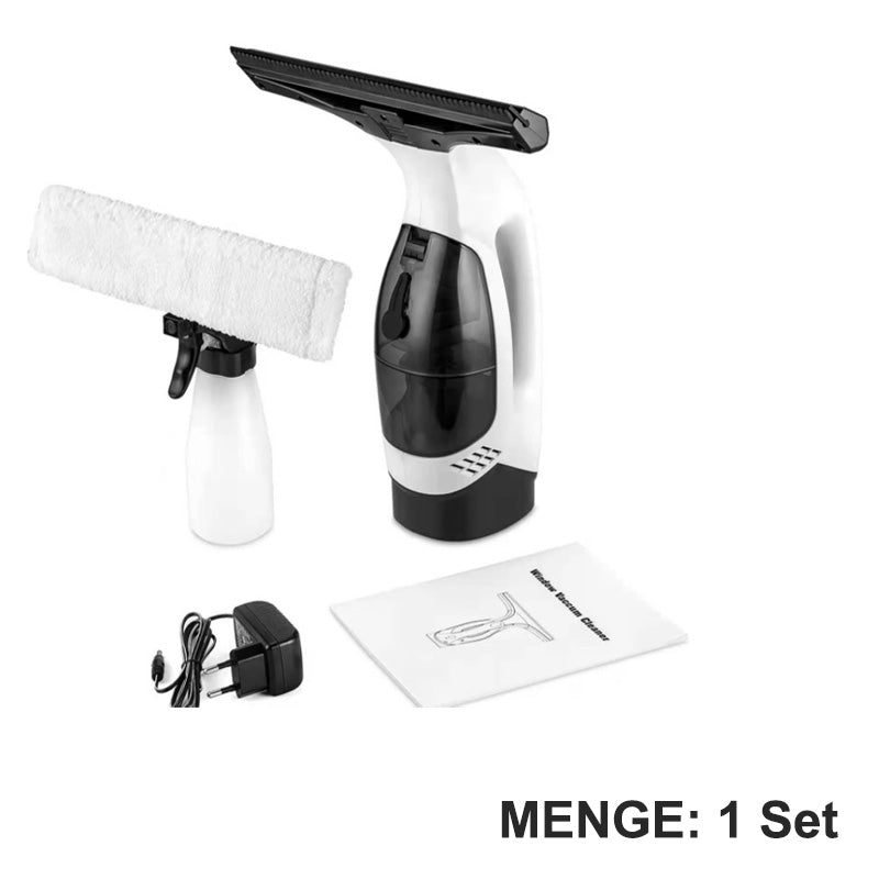 Synapik 20W Cordless Window Vacuum Cleaner - Rechargeable Cleaning Set