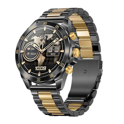 Synapik 1.43" HD Waterproof Bluetooth Health Monitor Watch