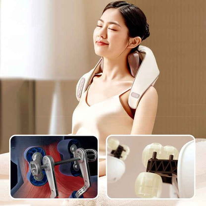 Synapik Neck and Shoulder Heat Massager for Ultimate Relaxation