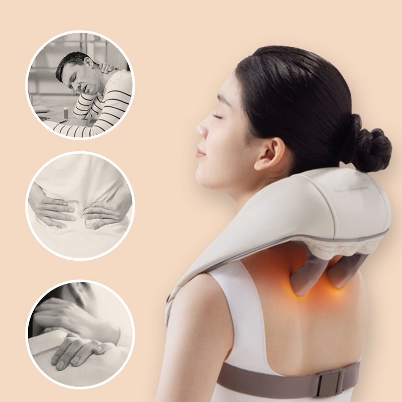 Synapik Neck and Shoulder Heat Massager for Ultimate Relaxation