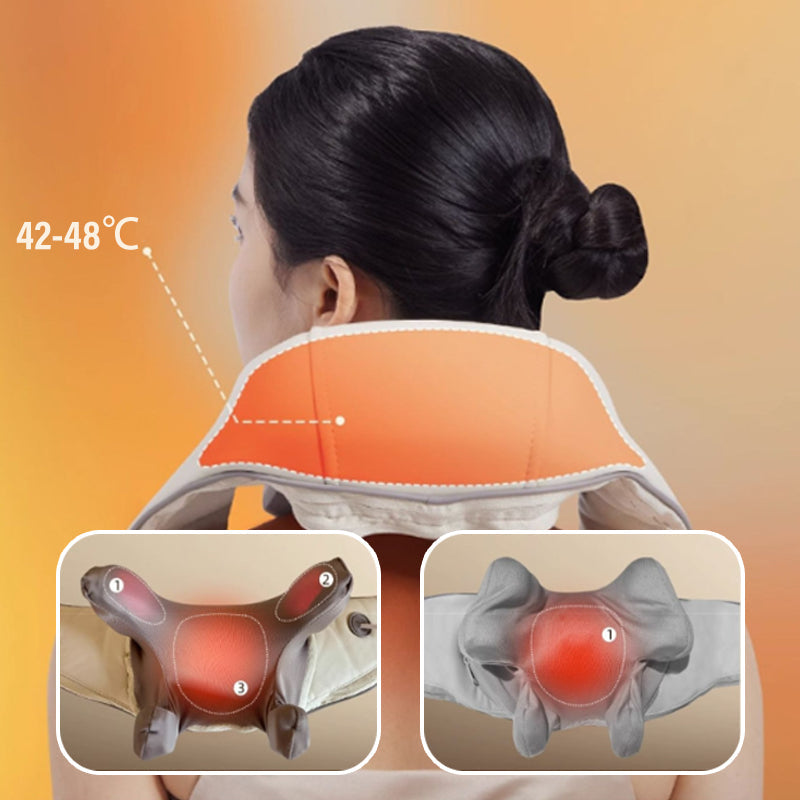 Synapik Neck and Shoulder Heat Massager for Ultimate Relaxation