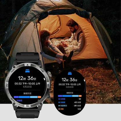 Synapik Outdoor Smart Bluetooth Fitness Watch for Active Lifestyles