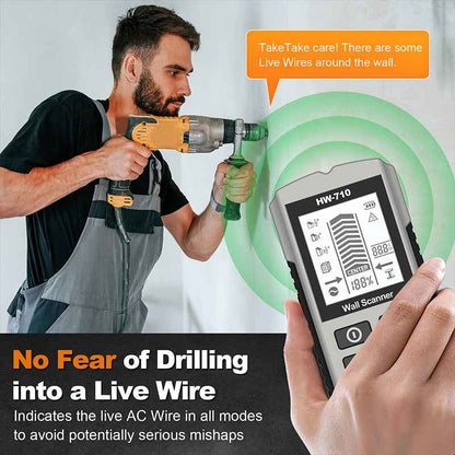 Synapik Multifunctional Handheld Metal & Wall Detector