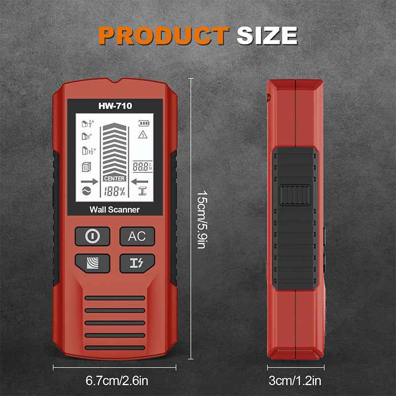 Synapik Multifunctional Handheld Metal & Wall Detector