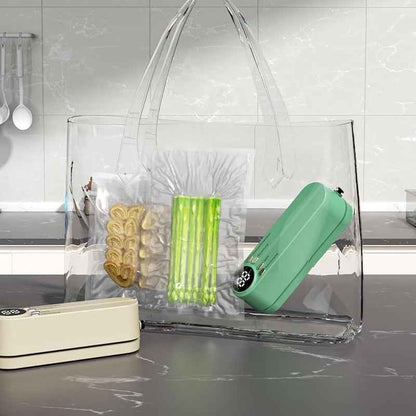 Synapik Portable Plastic Mini Sealer for Easy Packing