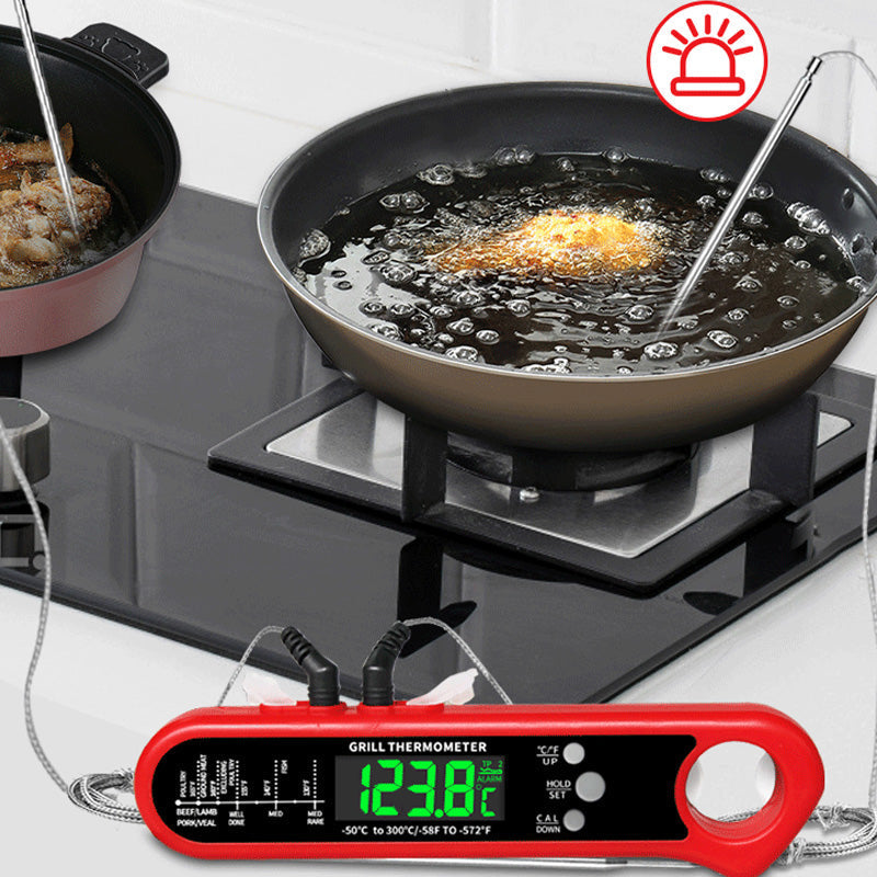 Synapik Instant Read Thermometer for Cooking - Precision Temperature Measurements for Perfect Results