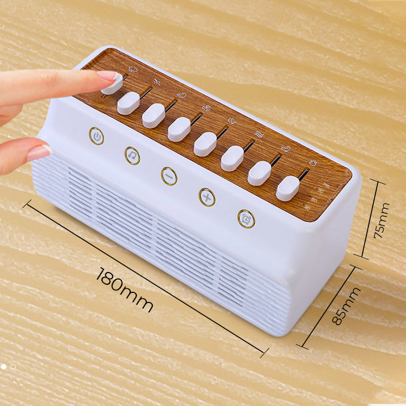 Synapik White Noise Therapy Device - Portable Sleep Sound Machine for Better Sleep
