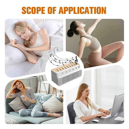 Synapik White Noise Therapy Device - Portable Sleep Sound Machine for Better Sleep
