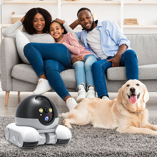 Synapik 2025 New Arrivals HD Wireless Pet Robot Camera - Intelligent Remote Monitoring