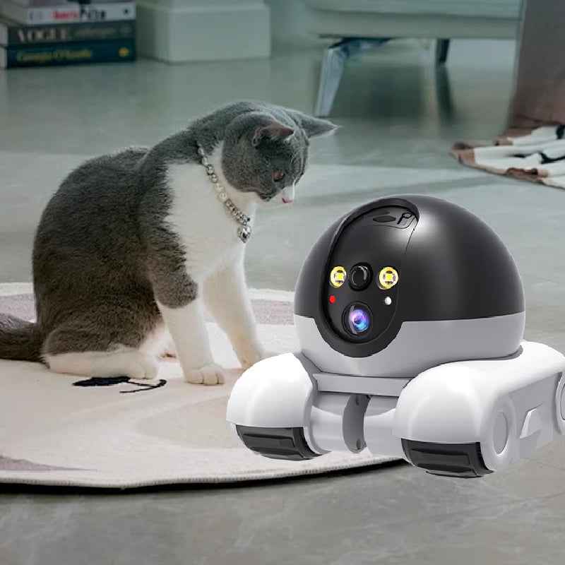 Synapik 2025 New Arrivals HD Wireless Pet Robot Camera - Intelligent Remote Monitoring
