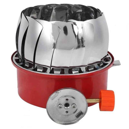 Synapik Lotus Small Square Portable Outdoor Cooking Stove - Foldable Design for a New Experience in Outdoor Cooking!