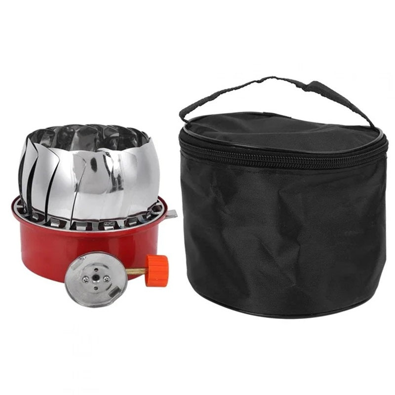 Synapik Lotus Small Square Portable Outdoor Cooking Stove - Foldable Design for a New Experience in Outdoor Cooking!