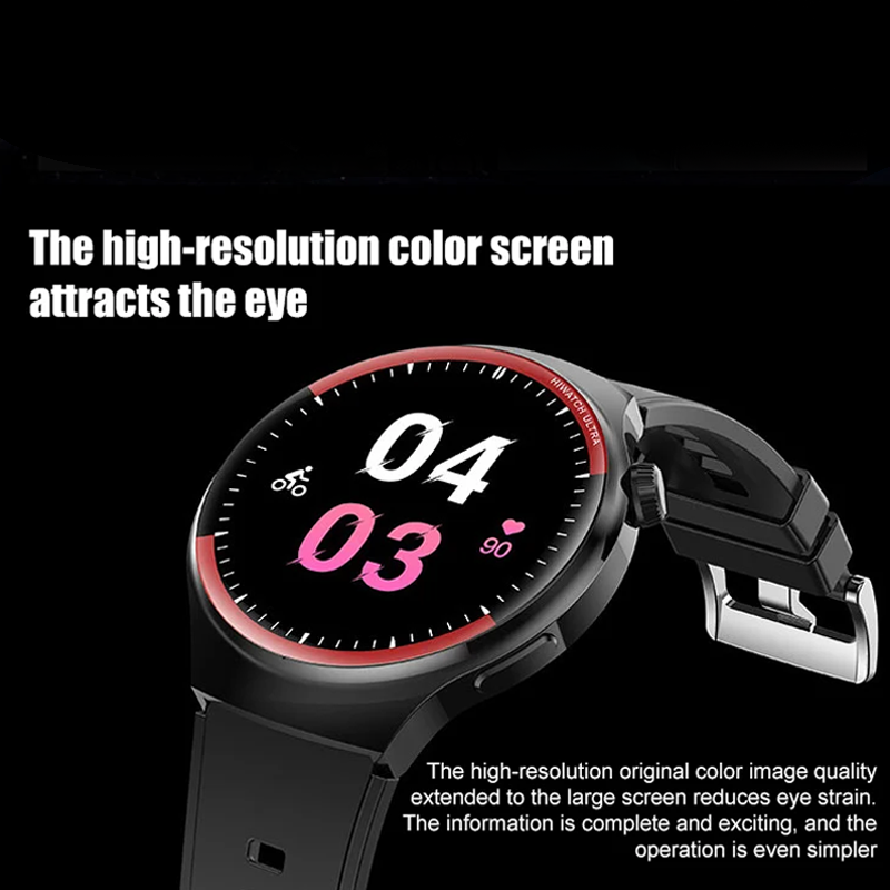 Synapik Smart Health Monitoring Watch - Track Your Wellness with Bluetooth Technology