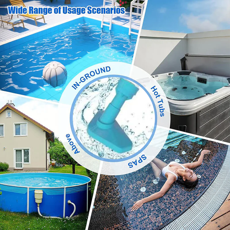 Synapik 3 in 1 Cordless Pool Vacuum Cleaner - Rechargeable and Efficient