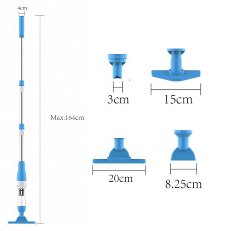 Synapik 3 in 1 Cordless Pool Vacuum Cleaner - Rechargeable and Efficient