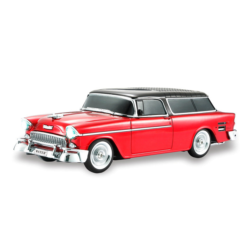 Synapik Retro Car Speaker - Vintage Style Wireless Bluetooth Sound System