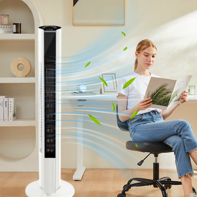 Synapik Smart Quiet Tower Fan for Bedroom - Ultimate Comfort and Serenity
