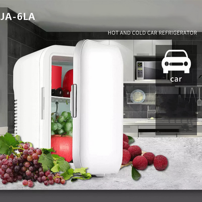 Synapik 4L Mini Car Refrigerator - Portable Cooling Solution for Travel