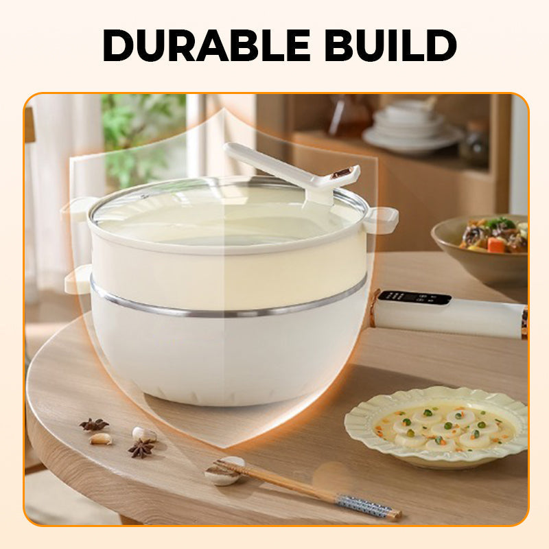 Synapik Non-stick Electric Wok for Effortless Cooking and Stir-Frying