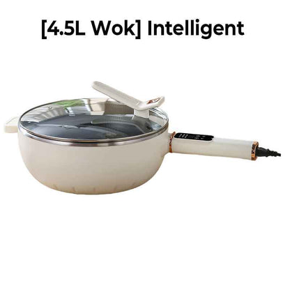 Synapik Non-stick Electric Wok for Effortless Cooking and Stir-Frying