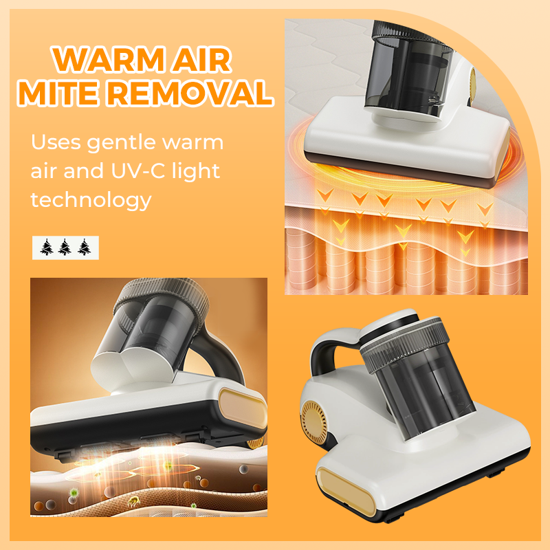 Synapik Powerful Mattress Vacuum Cleaner for Deep Cleaning and Allergen Removal