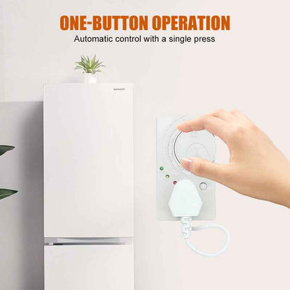 Synapik Universal Refrigerator Temperature Controller for Precise Cooling