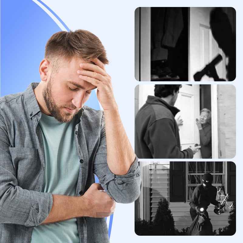 Synapik HD Waterproof Night Vision Security Camera