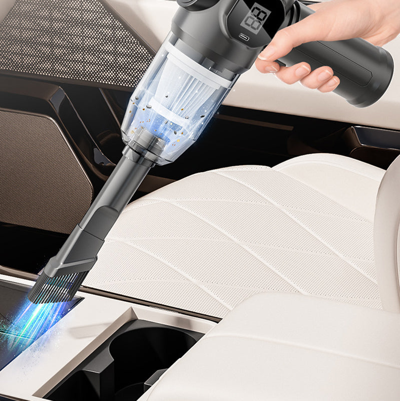 Synapik Wireless Handheld Car Vacuum Cleaner Set - Multi-Function Design for Ultimate Cleanliness