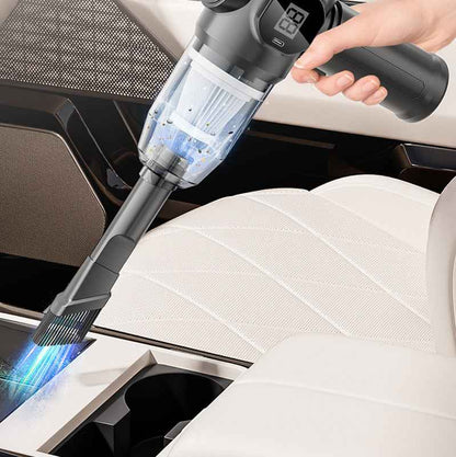 Synapik Wireless Handheld Car Vacuum Cleaner Set - Multi-Function Design for Ultimate Cleanliness