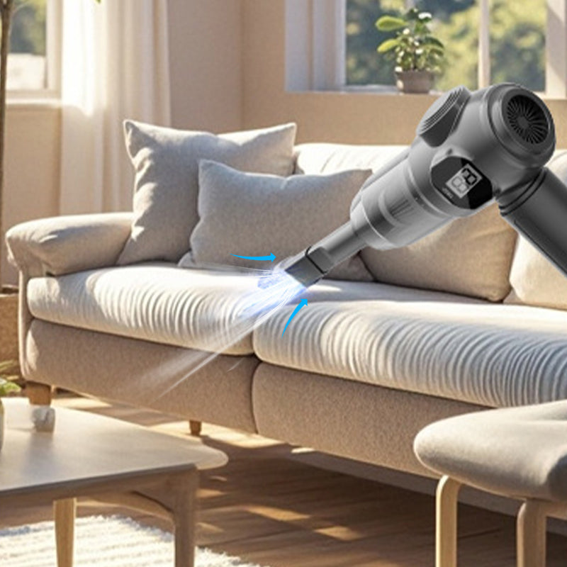 Synapik Wireless Handheld Car Vacuum Cleaner Set - Multi-Function Design for Ultimate Cleanliness