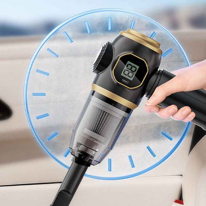 Synapik Wireless Handheld Car Vacuum Cleaner Set - Multi-Function Design for Ultimate Cleanliness