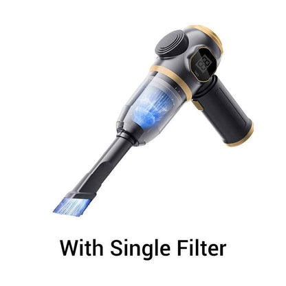 Synapik Wireless Handheld Car Vacuum Cleaner Set - Multi-Function Design for Ultimate Cleanliness